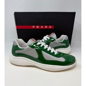 Prada Americas Cup Sneaker Green Size 12 US 11 UK